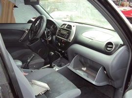 2002 TOYOTA RAV-4, 2.0L AUTO 4WD, COLOR BLACK, STK Z15838